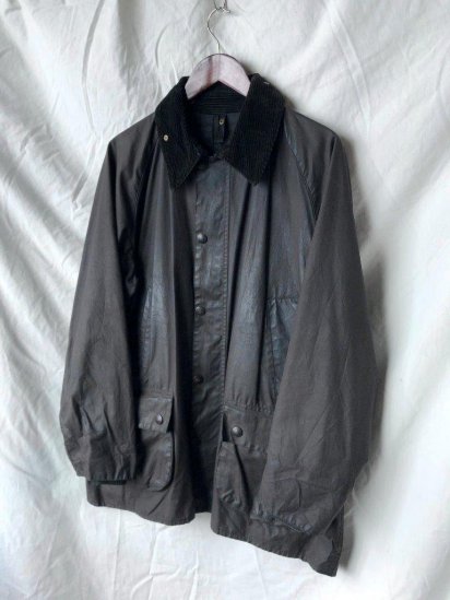 3 Crest Vintage Barbour BEDALE Made in England (SIZE : 42) / Black