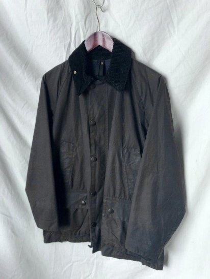 3 Crest Vintage Barbour BEDALE Made in England (SIZE : 38) / Black