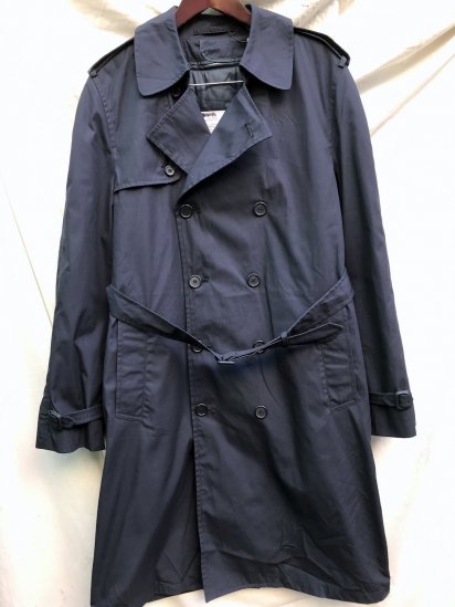 90's Vintage US NAVY All Weather Coat (SIZE : 42L) / Navy