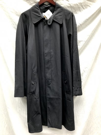 80-90's Vintage Aquascutum Balmacaan Coat Made in ENGLAND (Size : 42 REG) / Black