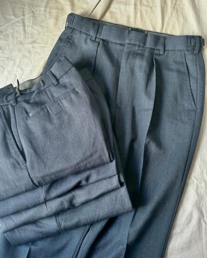 80's ~ RAF (Royal Air Force) No.2 Dress Trousers Good Condition 