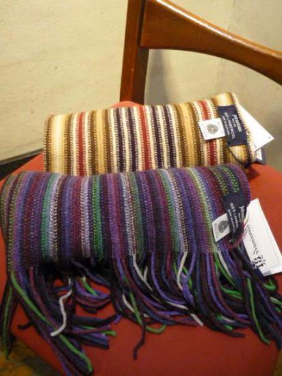 Johnstons Lambs Wool Knit Muffler