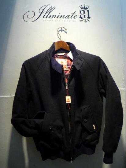 BARACUTA G-9  Jacket Wool / Cashmere Quirt inner