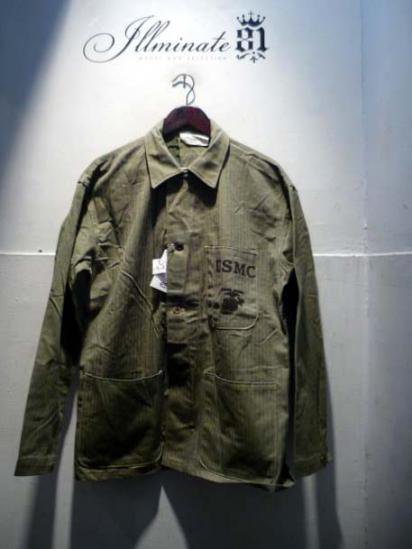USMC HBT Jacket 40's Vintage Dead stock - ILLMINATE Official