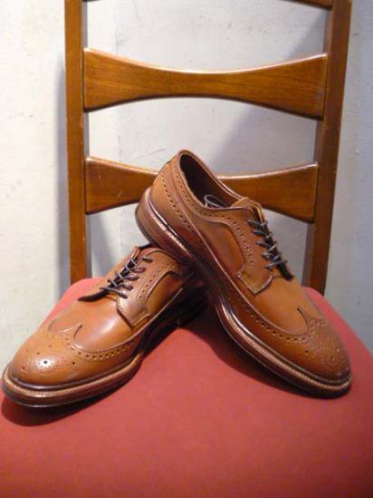 ALDEN Wing Tip Shoes Whisky Cordovan Barrie Last