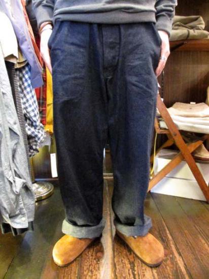 US Navy Denim Pants 40's Vintage Style sample