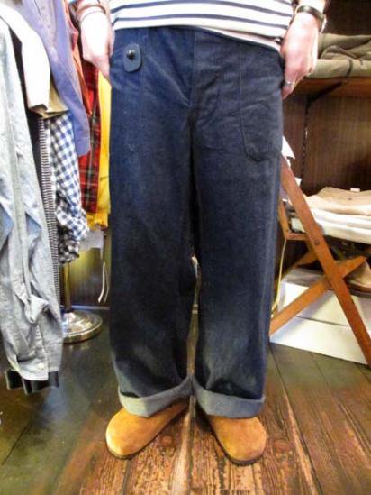 US Navy Denim Pants 40's Vintage  Style sample