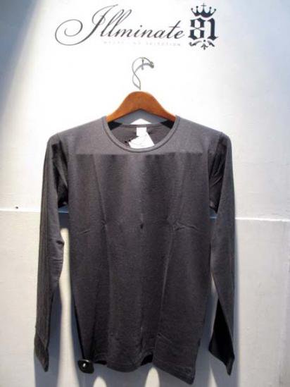 Gicipi Cotton/cashmere  L/Sleeve Chacoal