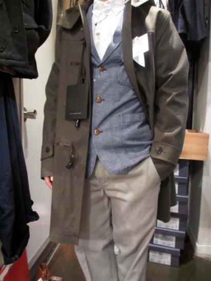 104 Mackintosh Rubberised Duffle Coat  Style sample