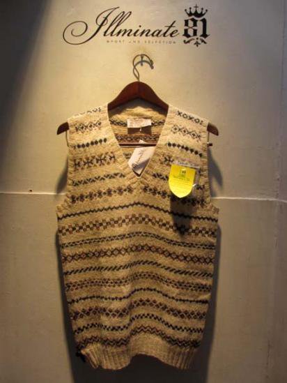 INVERALLAN Wool FairIsle Vest