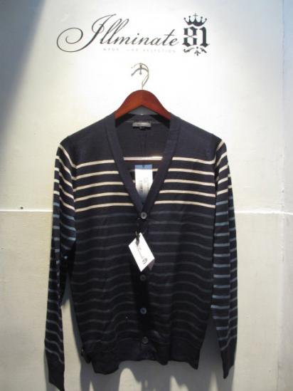 <img class='new_mark_img1' src='https://img.shop-pro.jp/img/new/icons50.gif' style='border:none;display:inline;margin:0px;padding:0px;width:auto;' />JOHN SMEDLEY Merino Wool Cardigan Made in England Navy
