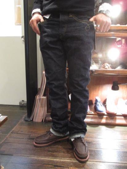 RRL Slim Boots cut One wash Made in U.S.A Style sample