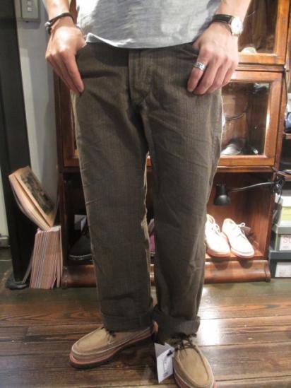 RRL Cinch back 30 's Work Pants Style Sample