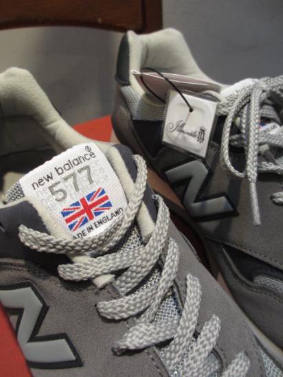 New Balance 577 MADE IN ENGLAND Gray - ILLMINATE Official Online Shop