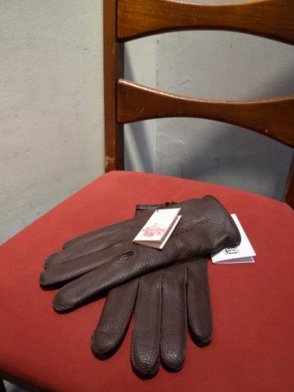 DENTS Deerskin x Cashmere Lining Glove Made in England