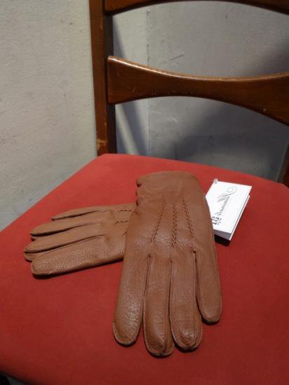DENTS Deerskin x Cashmere Lining Glove Made in England