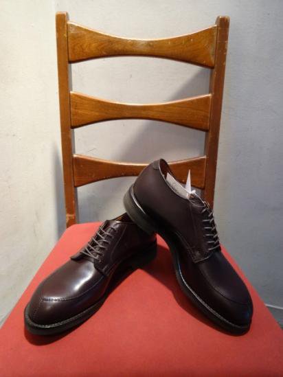 ALDEN V-Tip Shoes Made in U.S.A Brown
