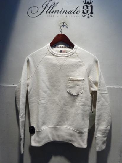Champion x Todd Snyder Pocket Sweat Shirts Made in Canada  White