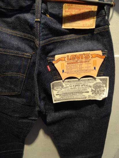 LEVI'S 501 Red line 80's Dead stock