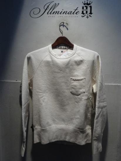 Champion x Todd Snyder Pocket Sweat Shirts Made in Canada  White