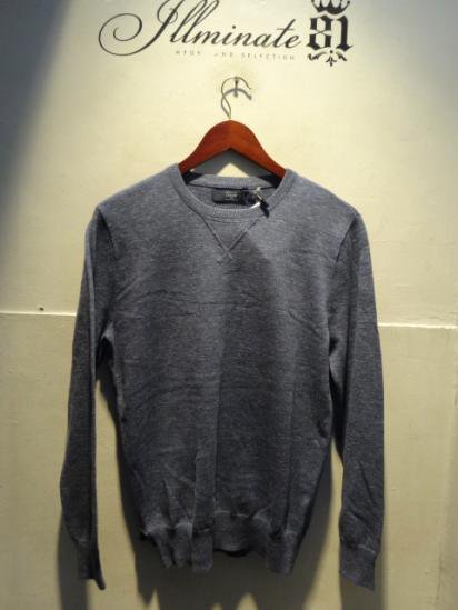 J.Crew Cotton Knit Front Gazette Sweater Blue