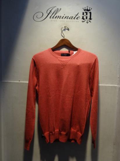 J.Crew Cotton Knit Front Gazette Sweater Red