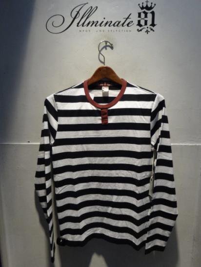 Champion x Todd Snyder Border L/S Tee Made in Canada