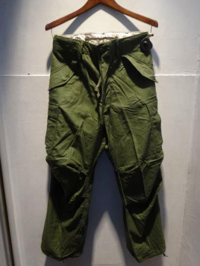 70's Vintage Dead Stock US Army M65 Cotton x Rayon Field Pants 