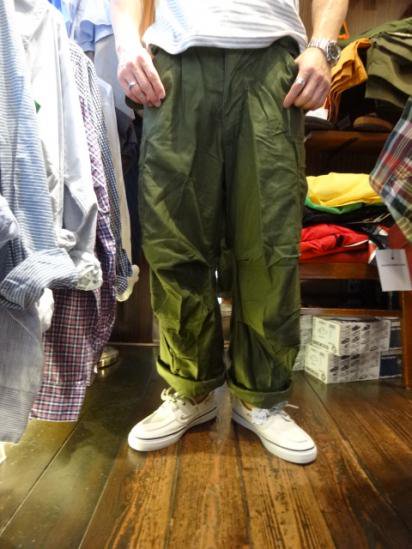 70's Vintage Dead Stock US Army M65 Cotton x Rayon Field Pants Style sample