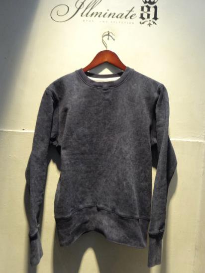 Made in Britain (Engaland/UK)<BR>Front V Gusset Sweat Shirts Navy Acid