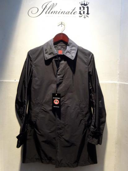 INVERTERE Limonta Nylon Packable Coat Made in ENGLAND Navy<BR>SALE! 62,000  55,000 + Tax