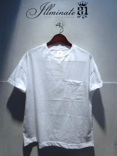 MOULIN NEUF Short Sleeve Big Tee Made in France White