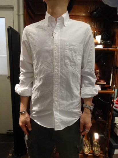 J.crew Slim fit Oxfred Shirts White