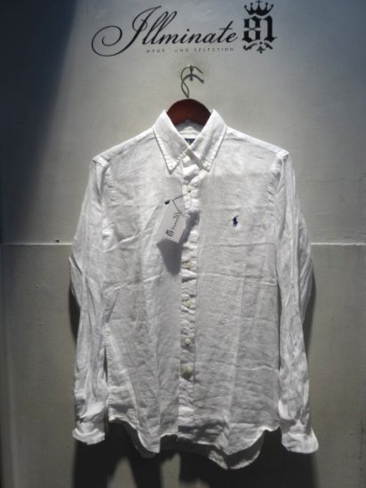 Ralph Lauren Linen Shirts White