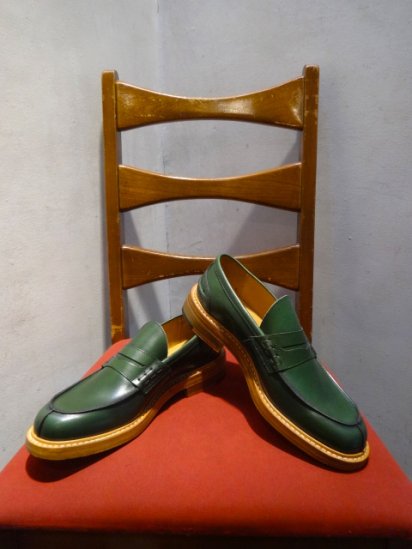 Tricker's x Comme des Garcons Homme MADE IN ENGLAND Green