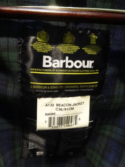 3 Crest Vintage Mint Condition Barbour 