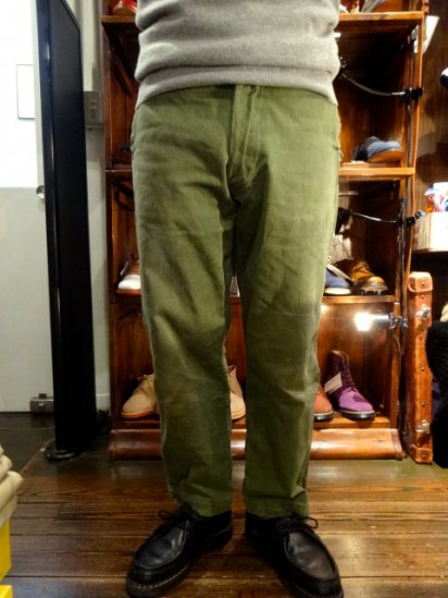 60's Vintage British Army Overall Green Trousers 29/28 - ILLMINATE ...