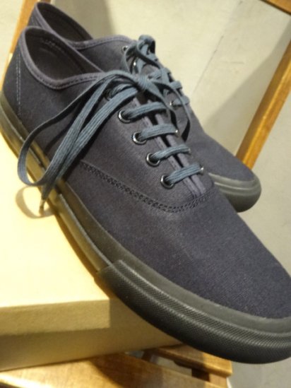 RRL New Norfolk Canvas Sneaker Indigo - ILLMINATE Official Online Shop