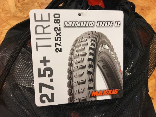 玄武現金特価　10％OFF　店頭在庫ございます。　MAXXIS　MINION　DHR　2　Plus　27.5×2.8　即納可能です！　 - 玄武　 Ｗｅｂ　Ｓｈｏｐ