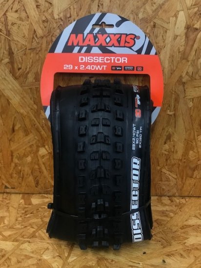 玄武現金特価　10％OFF　店頭在庫ございます。　MAXXIS　DISSECTOR　29×2.4　WT　3C　MaxxGrip　DD　ケブラー　TR　  - 玄武　Ｗｅｂ　Ｓｈｏｐ