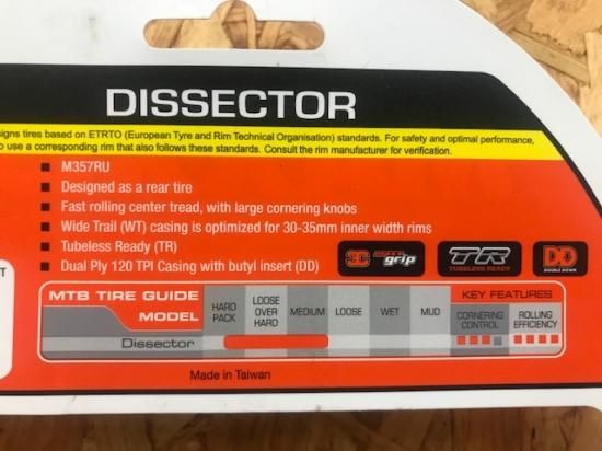 maxxis dissector 29 2.4 dd