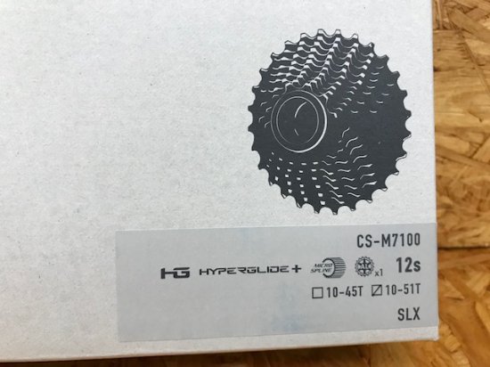 店頭在庫ございます！ SHIMANO SLX CS-M7100 10-51T 12S 即納可能です