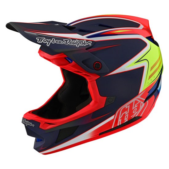 玄武現金特価 30％OFF 2022 Troy Lee Designs D4 CARBON HELMET LINES