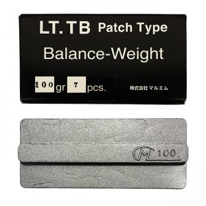 マルエム LT/TB用 貼り付けバランスウェイト 100g 7個入り WA15