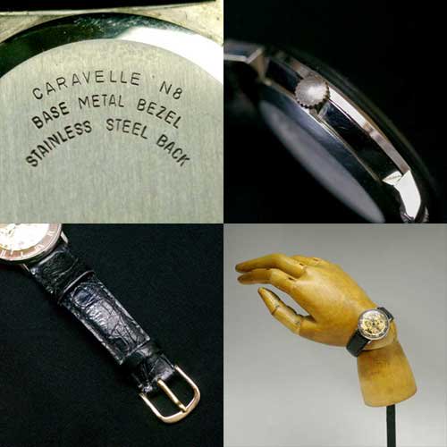 ヴィンテージ CARAVELLE by BULOVA 手巻き式腕時計 - 埼玉のアンティーク販売・買取のお店 Free Style Antiques