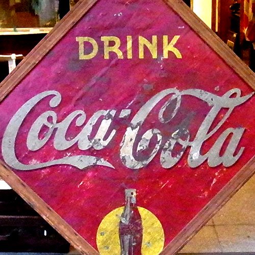 Coca-Cola コカ・コーラ 看板 - 埼玉のアンティーク販売・買取のお店 Free Style Antiques