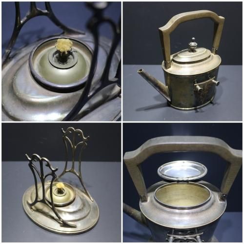 アンティーク L.B.S. Co. シェフィールド シルバープレート スピリット