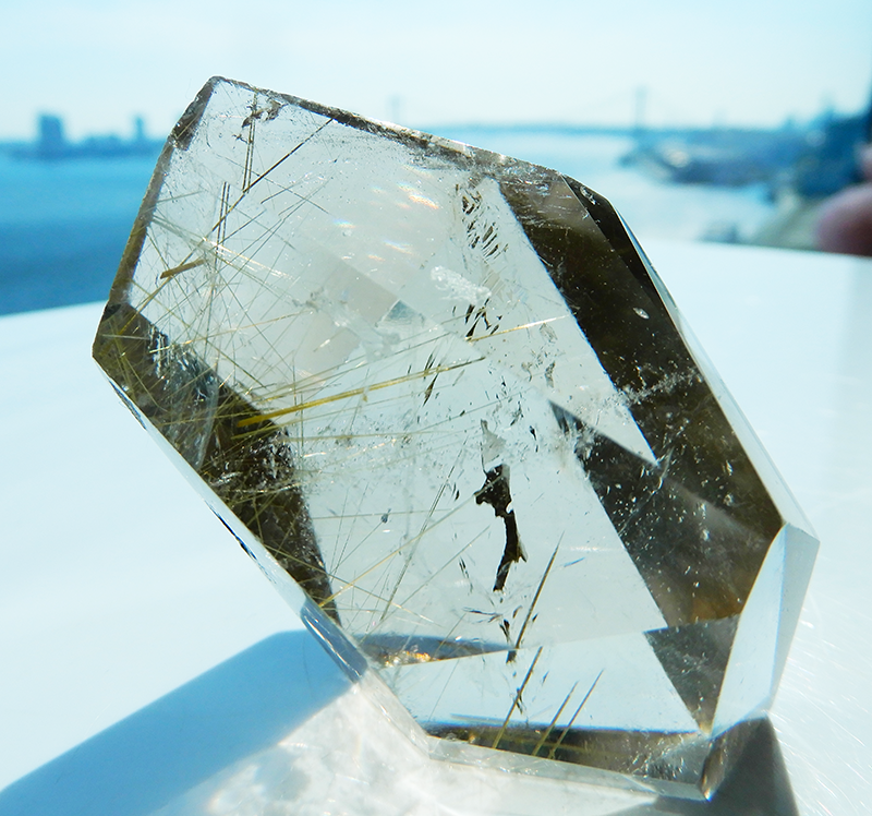 スモーキークオーツ 金ルチル - 美しくて高波動のスピリチュアル スモーキークオーツ 金ルチル - 美しくて高波動のスピリチュアル