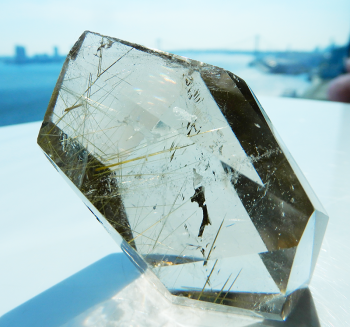 スモーキークオーツ 金ルチル - 美しくて高波動のスピリチュアル スモーキークオーツ 金ルチル - 美しくて高波動のスピリチュアル