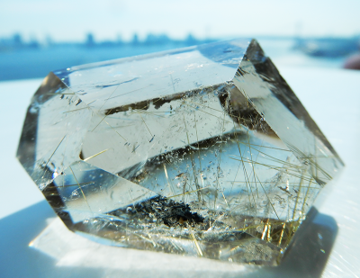 スモーキークオーツ 金ルチル - 美しくて高波動のスピリチュアル スモーキークオーツ 金ルチル - 美しくて高波動のスピリチュアル